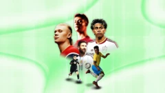 আরদা গুলের, গিলবার্তো মোরা, লামিন ইয়ামাল, লিওনেল মেসি, আর্লিং হালান্ড এবং ভিনিসিয়াস জুনিয়রসহ বিখ্যাত ফুটবলারদের একটি কোলাজ
