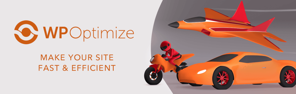 The WP-Optimize plugin banner