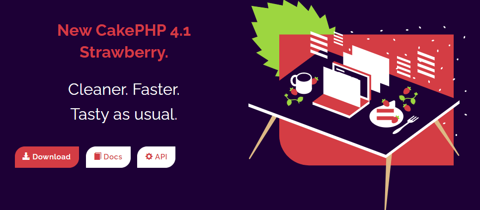 CakePHP startpagina