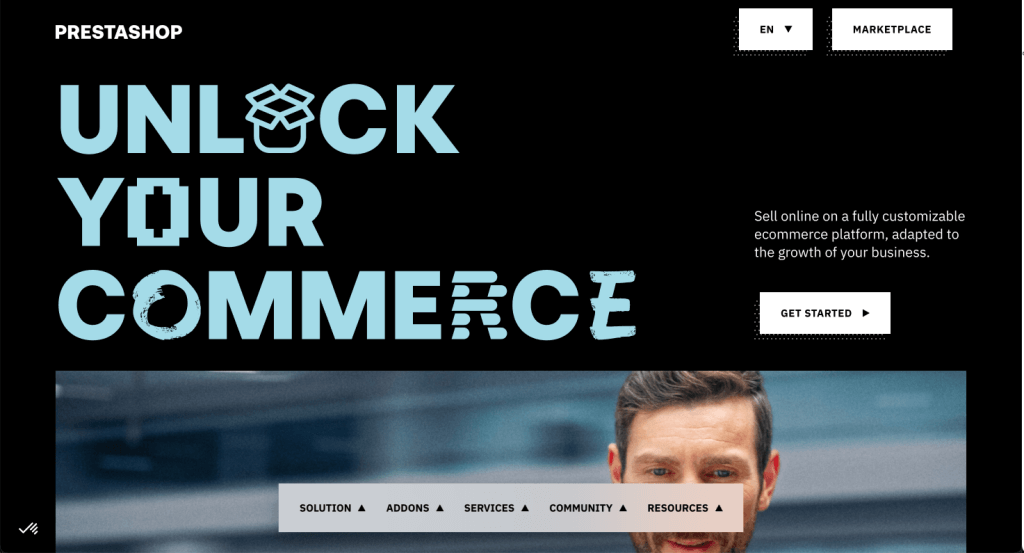 homepage prestashop
