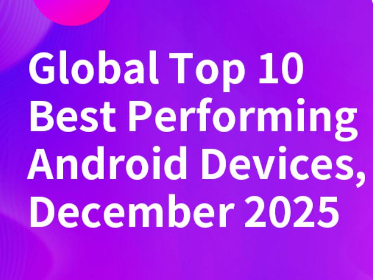 Global Top 10 Best Performing Android Devices, December 2025