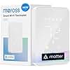 meross Matter Smart Thermostat for Electric Baseboard Heater, Works with Alexa, HomeKit, Google, SmartThings, Programmable WiFi Thermostat for House, Energy Saving, App & Voice Control for Smart Home