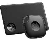 Life360 Tile Starter Pack - Bluetooth Trackers and Item Finders for Keys, Wallets & More. Both iOS and Android Compatible. Phone Finder. 2-Pack (Black Mate/Slim)