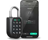 igloohome New Smart Padlock 2 (SP2), The Toughest Smart Padlock – Share Access from Anywhere with the Mobile app (iOS/Android) – No WiFi Needed, Waterproof & Rechargeable