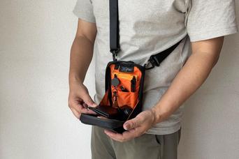 ポケット以上バッグ未満を埋める。香港発185gのスマートポーチ
