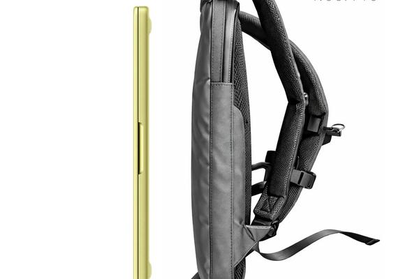 ぺったり。MacBookにちょうどよい38mm厚のミニマルリュック