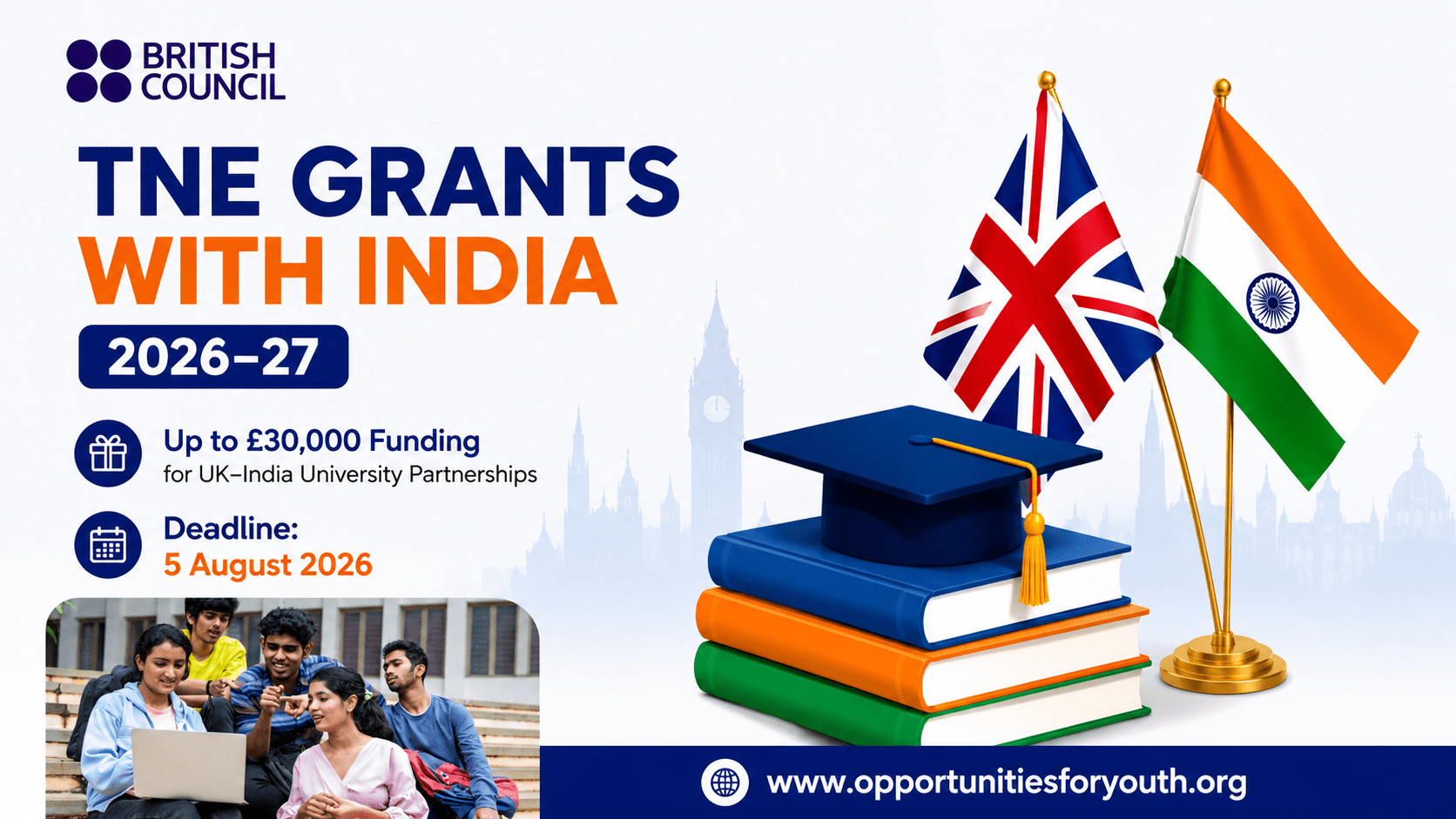 27: £30,000 Funding for UK–India Higher Education Partnerships in Emerging Technologies company logo