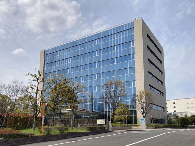 ICパッケージ基板分野で世界シェア50%を誇るイビデン=2024年4月6日、岐阜県
