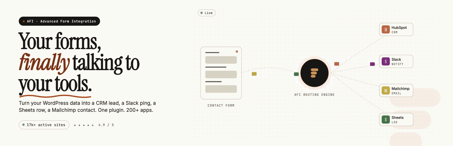 Advanced Form Integration — Connect Forms to 200+ Apps