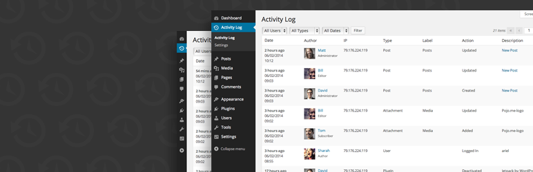 Activity Log – Monitor & Record User Changes