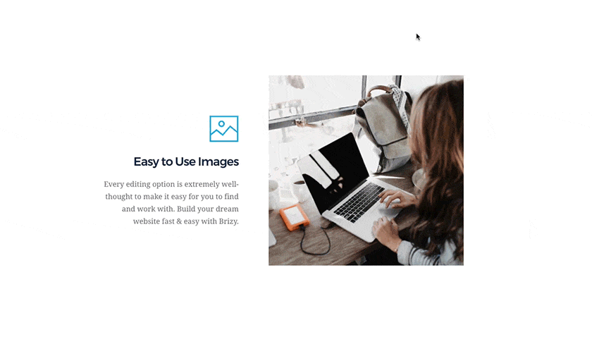 Image focus, zoom and resize are all done effortlessly