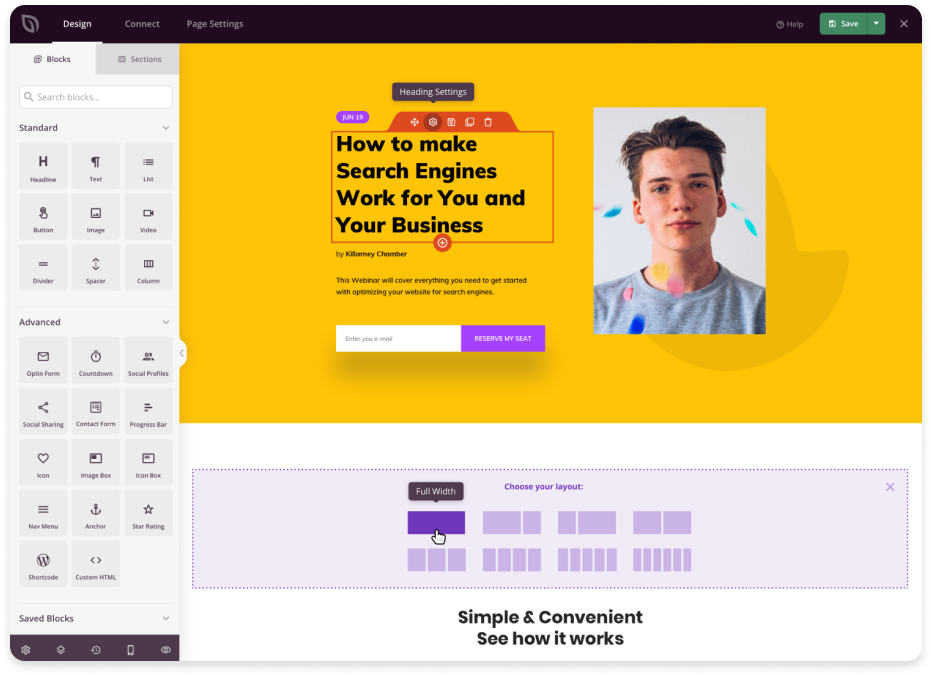 Constructor web para WordPress