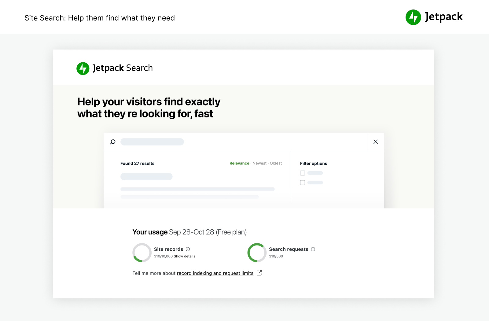 Personalizable y muy potente; consigue que tus visitantes encuentren rápidamente el contenido que buscan justo cuando lo necesitan.