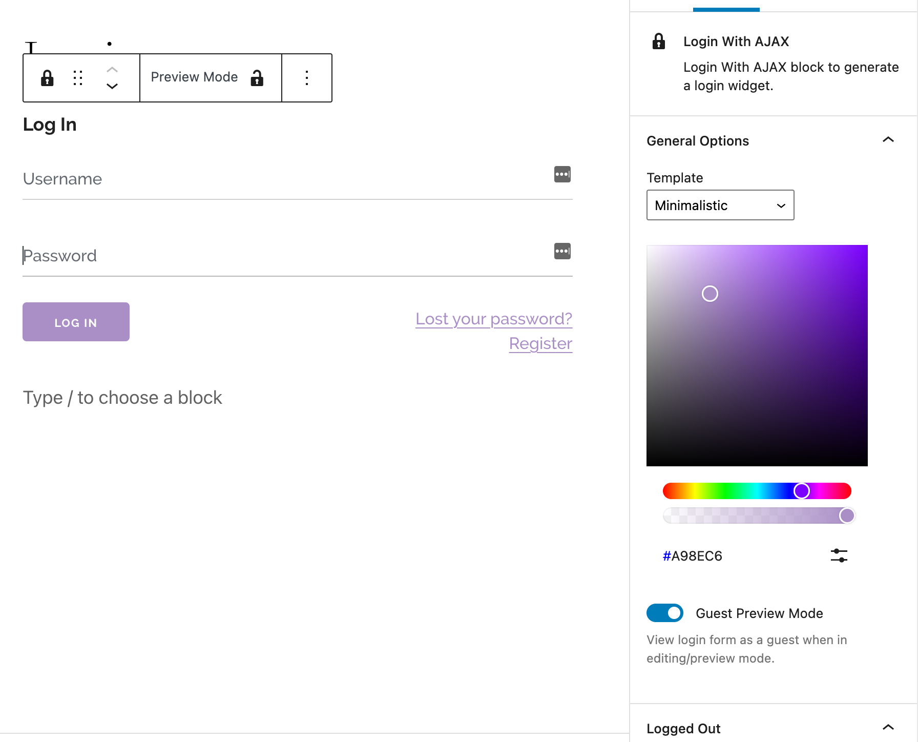 AJAXify the regular WP login form