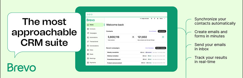 Brevo – Email, SMS, Web Push, Chat, and more.