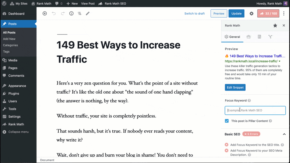 Fully integrated with the Gutenberg, aka Block Editor.