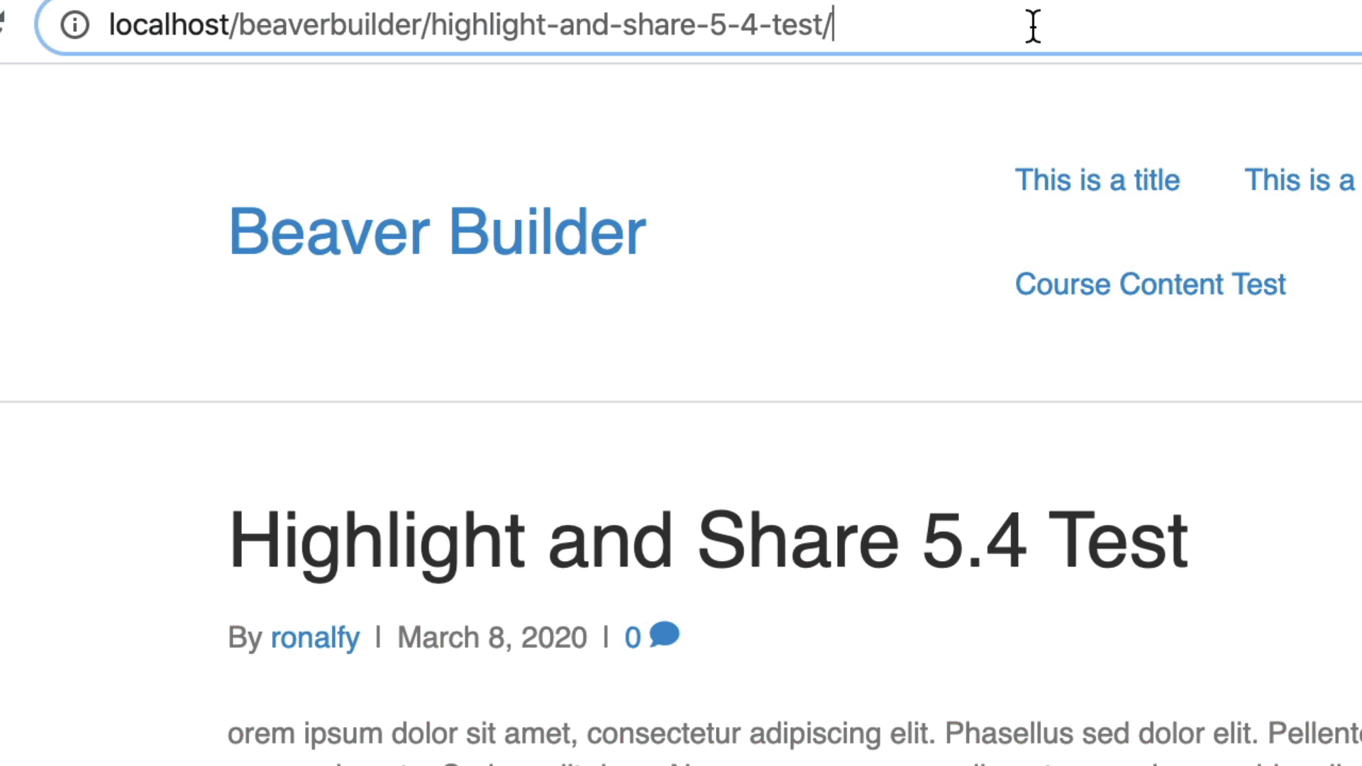 Slash Edit when editing a post on the front-end.