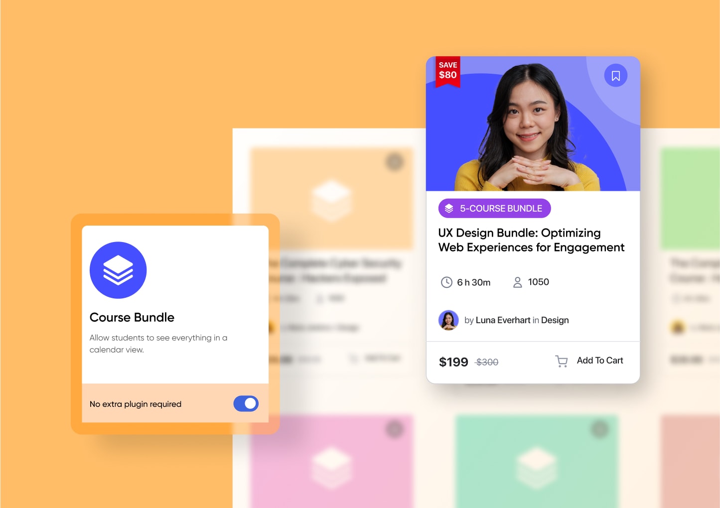 Course Bundle: Sell multiple courses in bundles as a single product