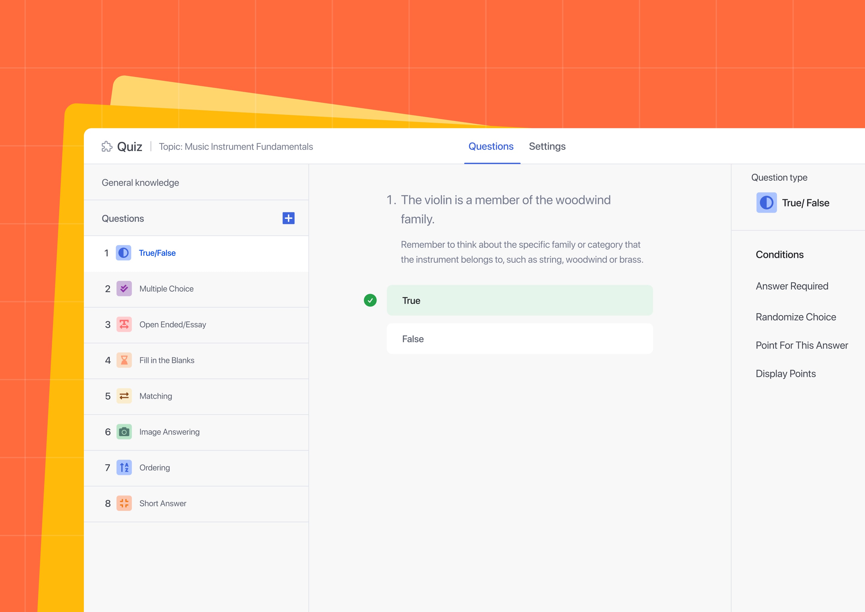 Quiz Builder: A powerful Quiz Builder revived with a new look and feel