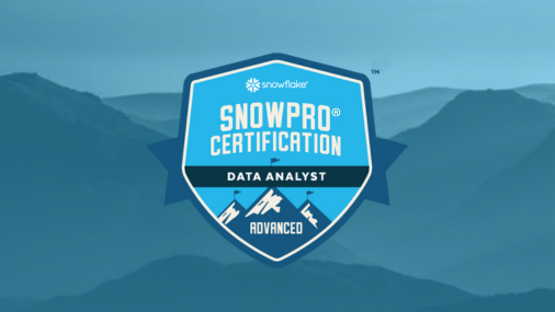 SnowPro® Advanced: Data Analyst SnowPro® Advanced: Data Analyst