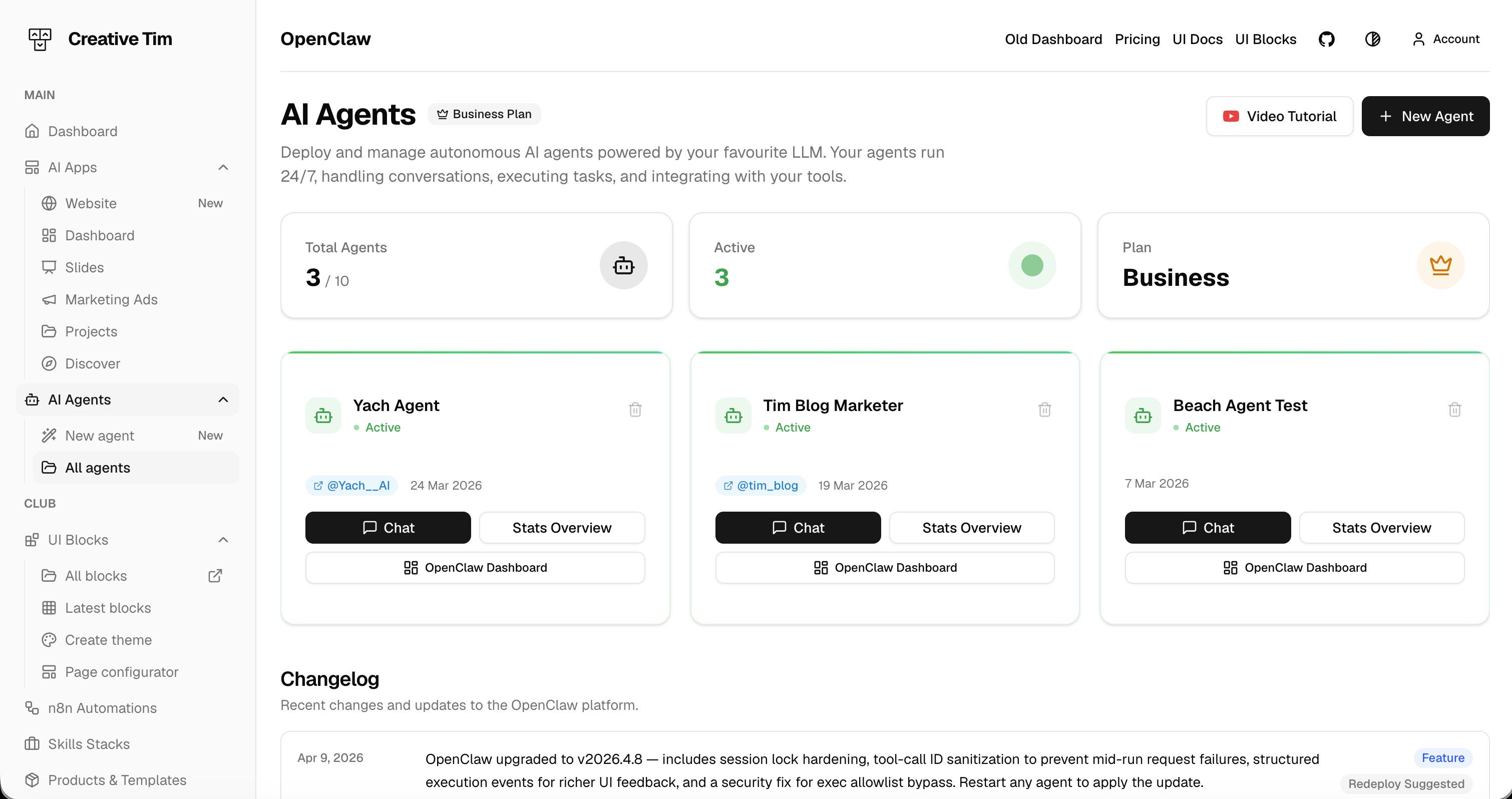 OpenClaw AI Agents