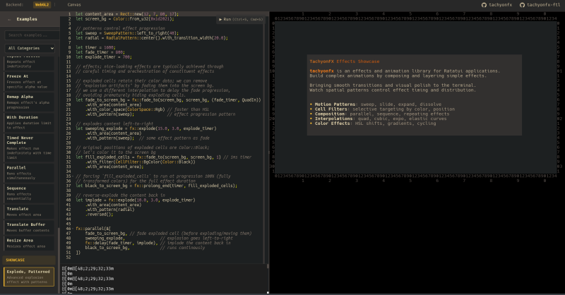 TachyonFX FTL