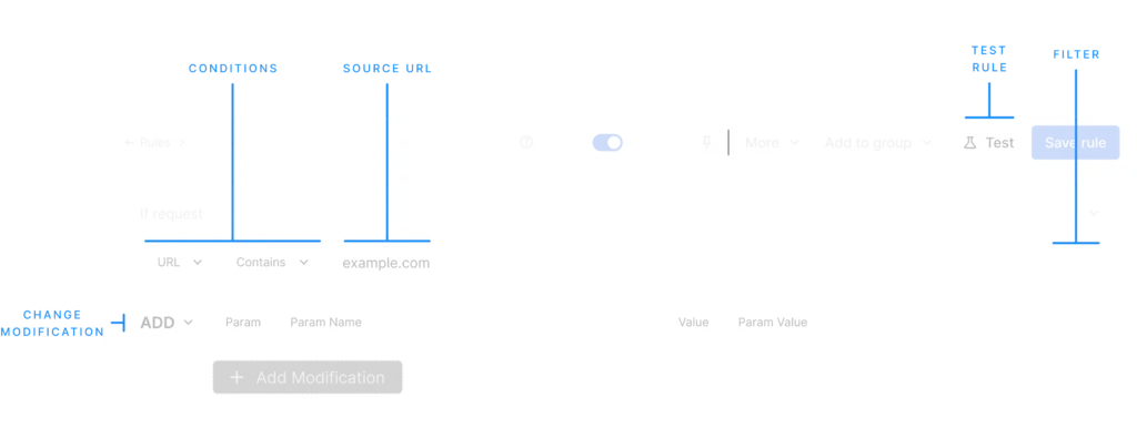 modify-query-param-editor-v2 - requestly - requestly