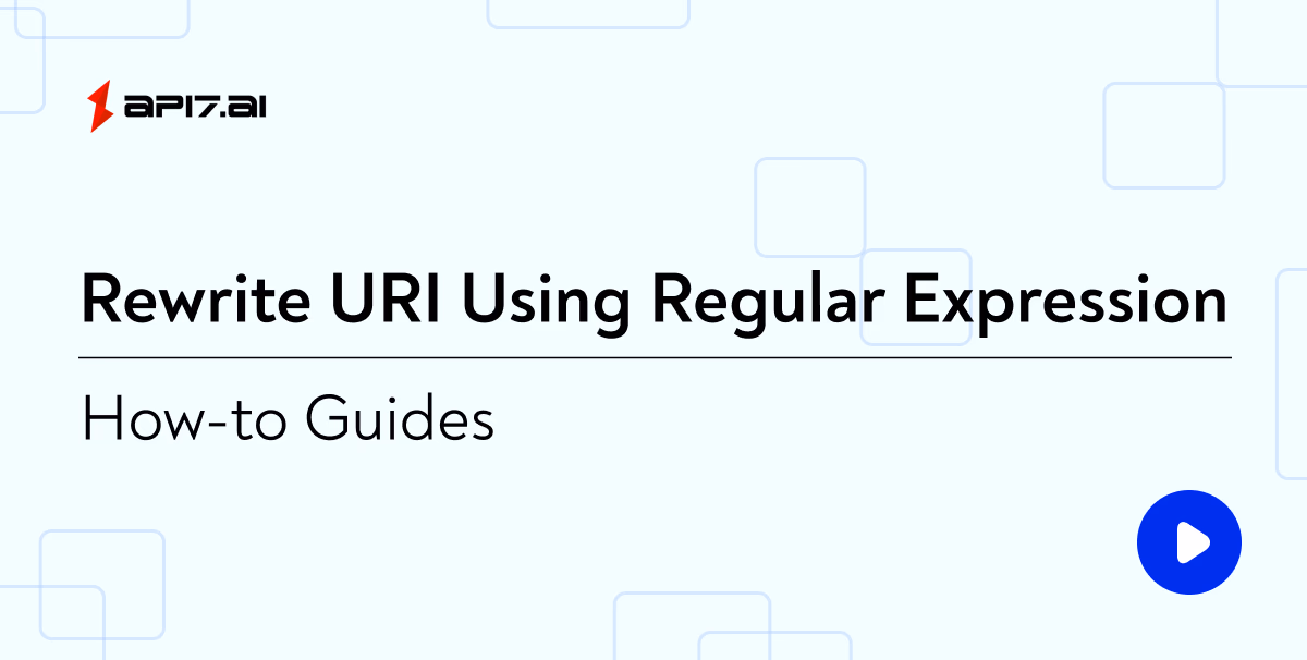 Rewrite URI Using Regular Expression