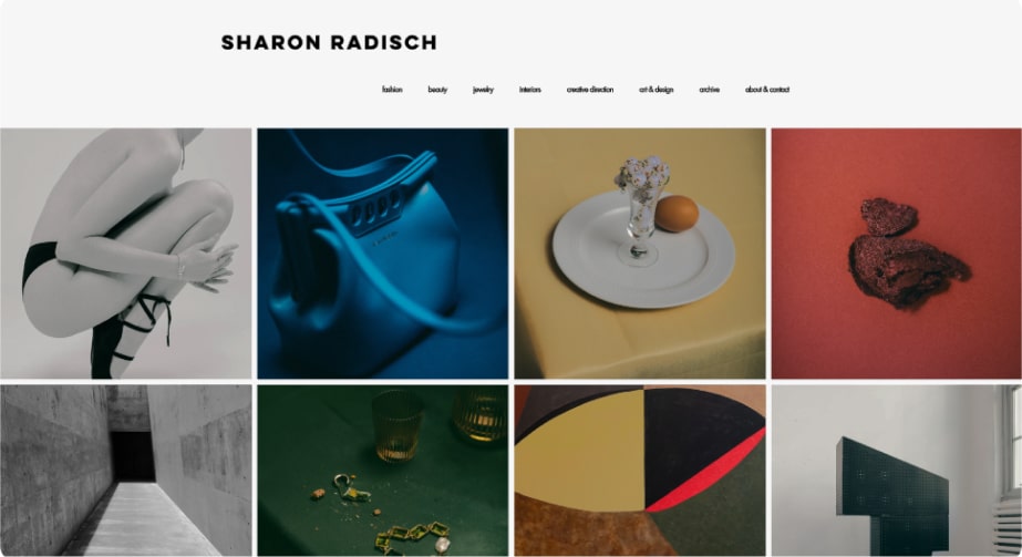 Sharon Radisch, criado com o editor de sites Wix.