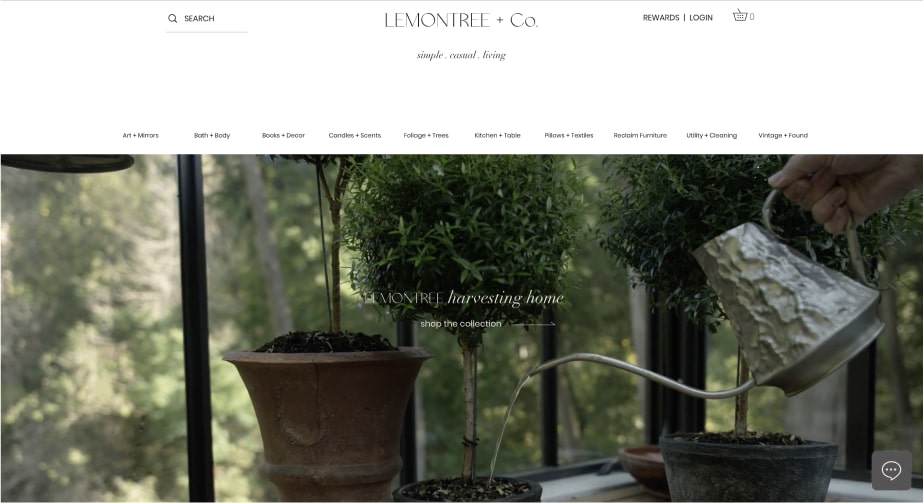 Lemontree + Co, criado com o editor de sites Wix.