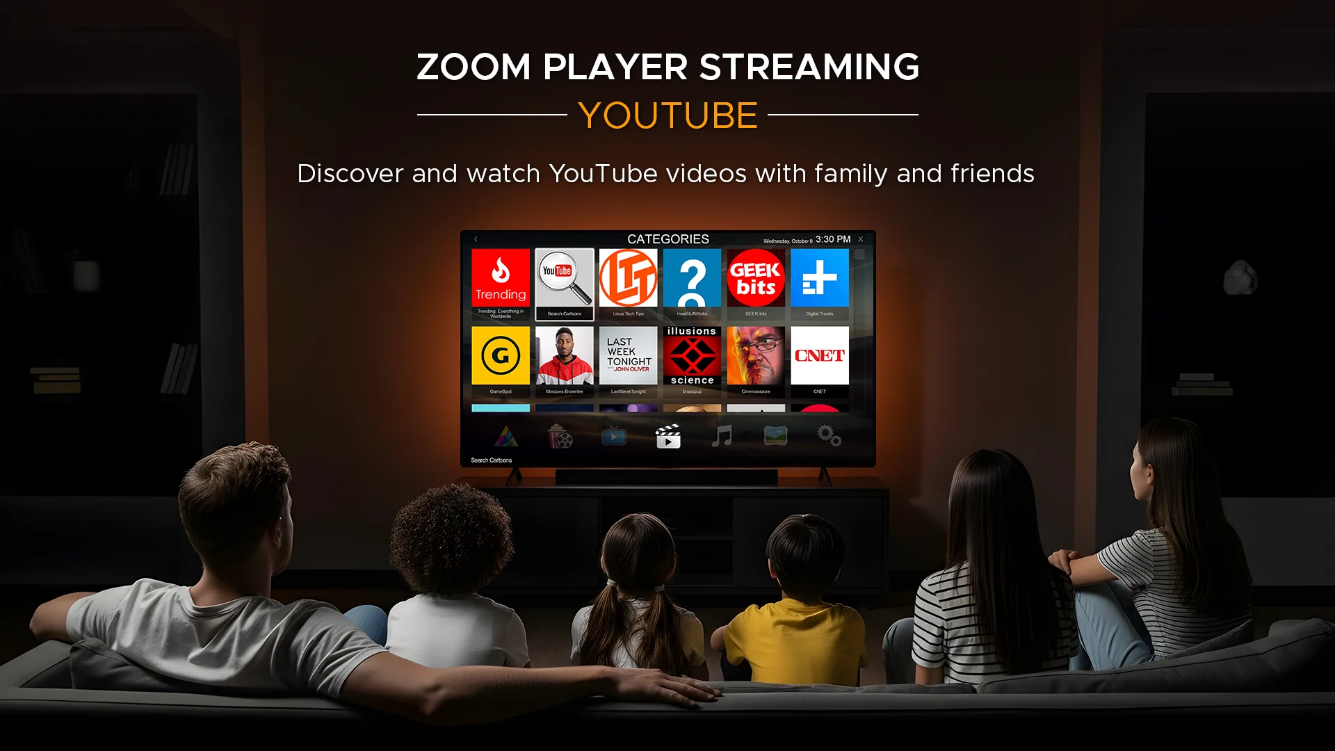 Zoom Player Streaming - Youtube Streaming