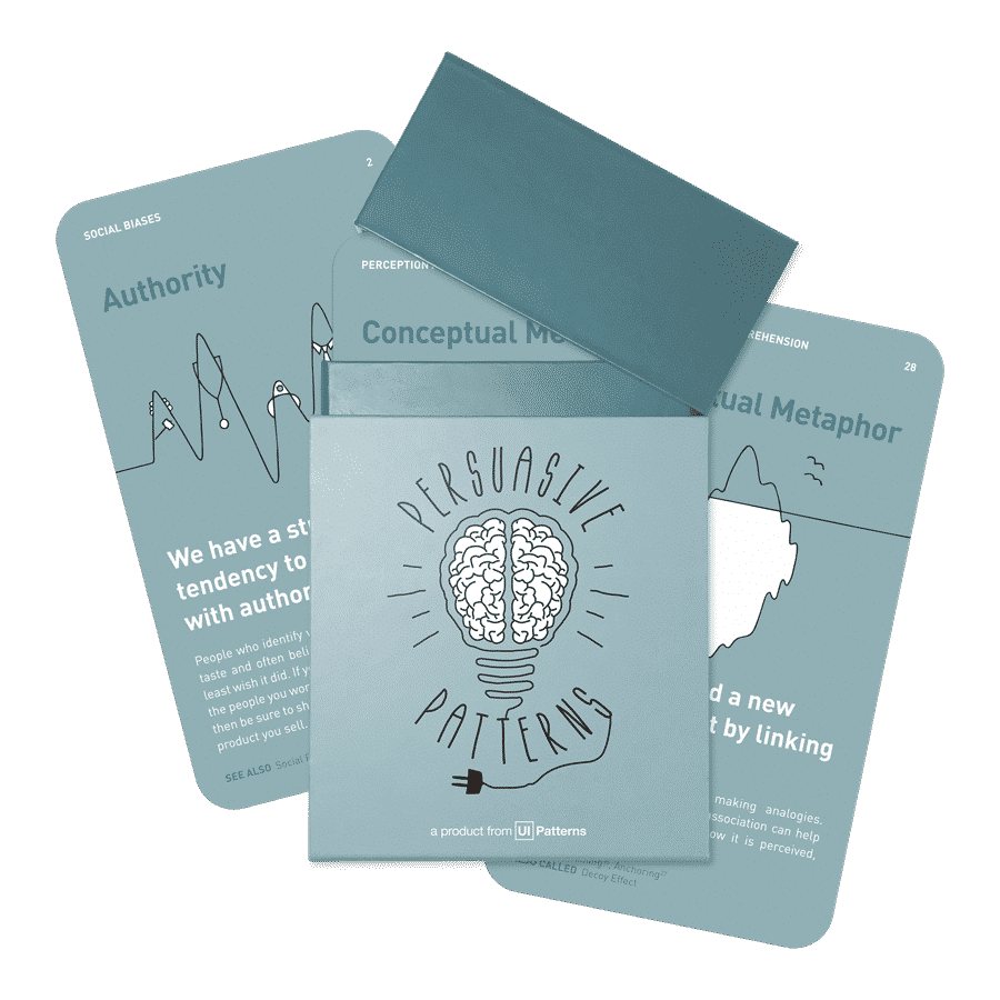 Picture of Persuasive Patterns Card Deck