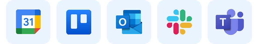Integration logos for Platform Overview page