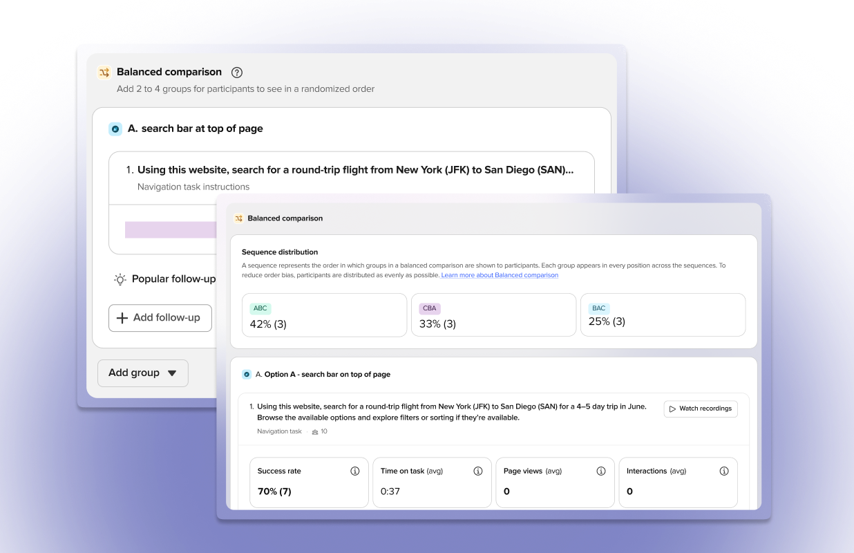UserTesting AI powered insihgts