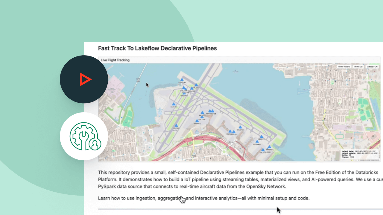 demo center lakeflow declarative pipelines