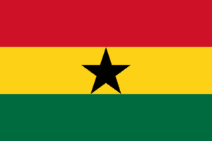 Governments 35 Ghana flag