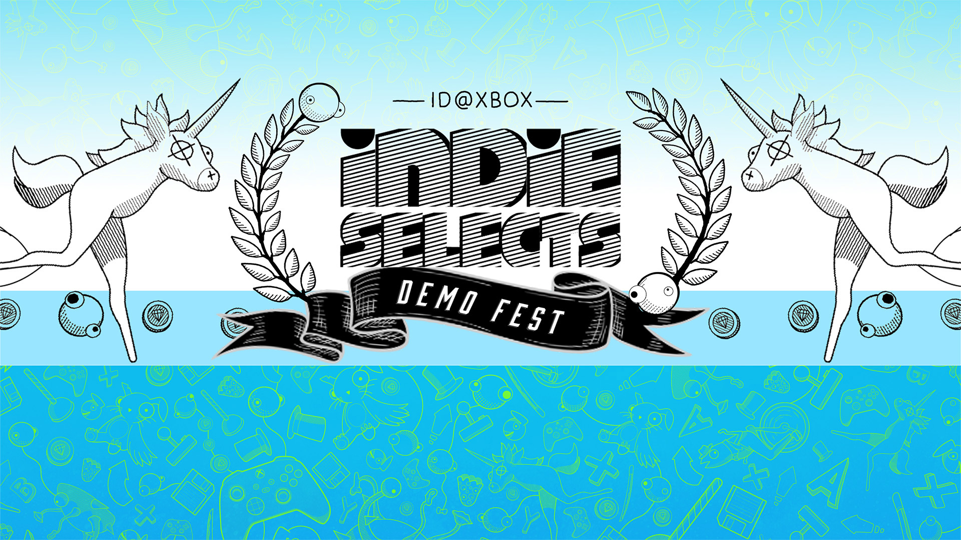 Indie Selects Demo Fest Key Art